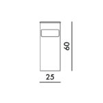 Angers Nantes Cholet Saumur Icones Kartell Porte parapluie accessoire blanc mat Gino Colombini 3