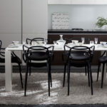 Angers Nantes Cholet Saumur Icones Kartell Table Four Blanc mat Extensible Soft Ferruccio Laviani 7