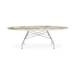 Angers Nantes Cholet Saumur Icones Kartell Table Glossy Symphonie Antonio Citterio ovale 