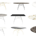 Angers Nantes Cholet Saumur Icones Kartell Table Glossy Symphonie Antonio Citterio ovale 5