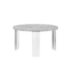 Angers Nantes Cholet Saumur Icones Kartell Table basse gueridon table d'appoint cristal transparent Patricia Urquiola