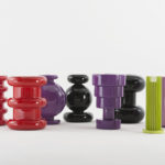 Angers Nantes Cholet Saumur Icones Kartell Tabouret Rose pilastro Ettore  Sottsass 6