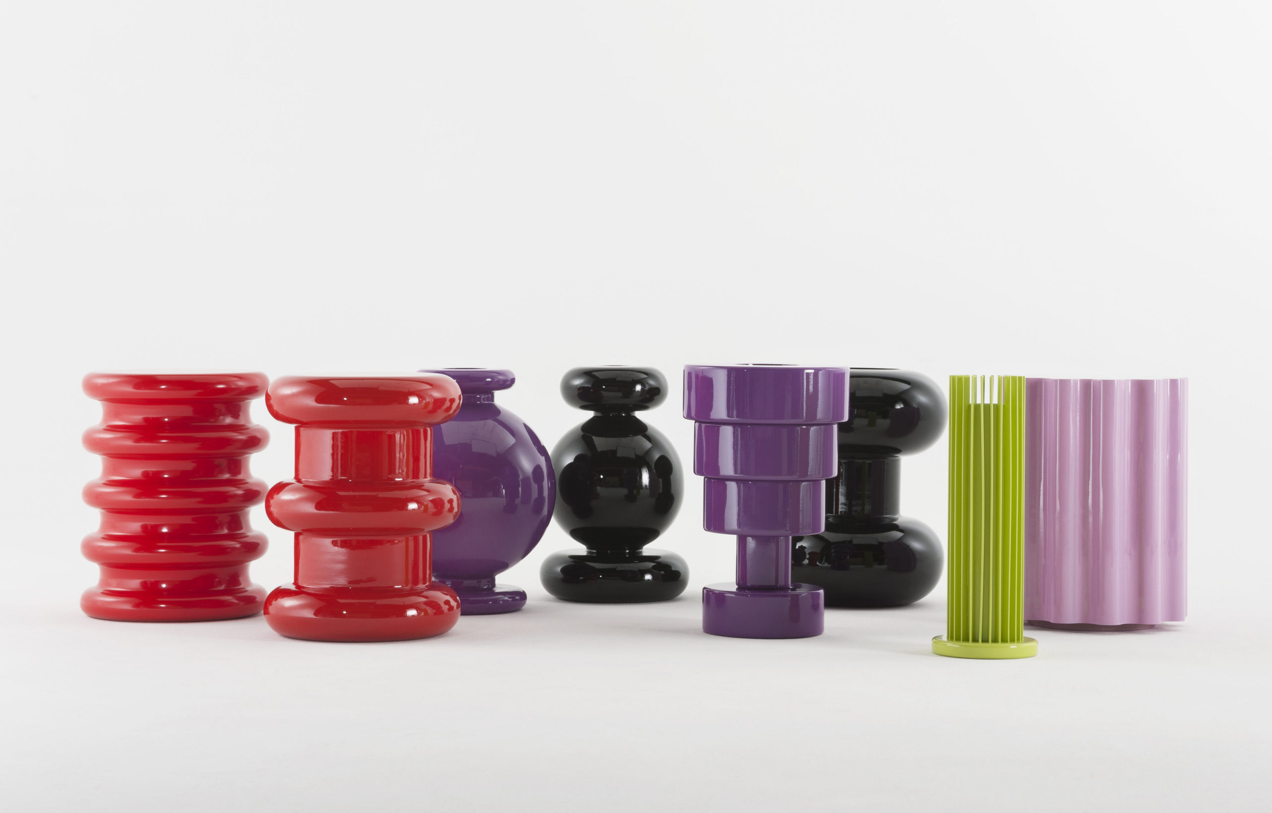 Angers Nantes Cholet Saumur Icones Kartell Tabouret Rose pilastro Ettore  Sottsass 6