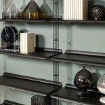 Angers Nantes Cholet Saumur Icones Kartell bibliothèque Rangement Etagere Adam wood noir Chêne philippe starck 01