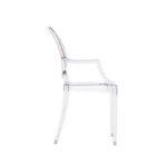 Angers Nantes Cholet Saumur Icones Kartell fauteuil cristal transparent Loulou Coeur philippe starck 2