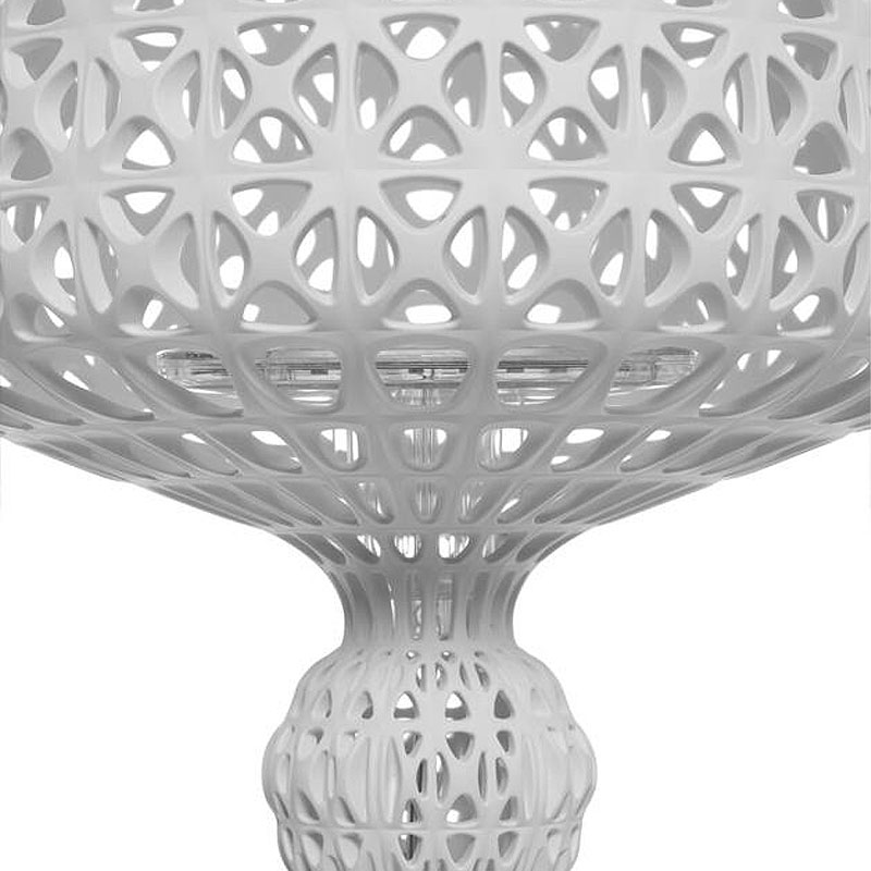 Angers Nantes Cholet Saumur Icones Kartell kabuki transparent lampe a poser Blanc Ferruccio Laviani 4