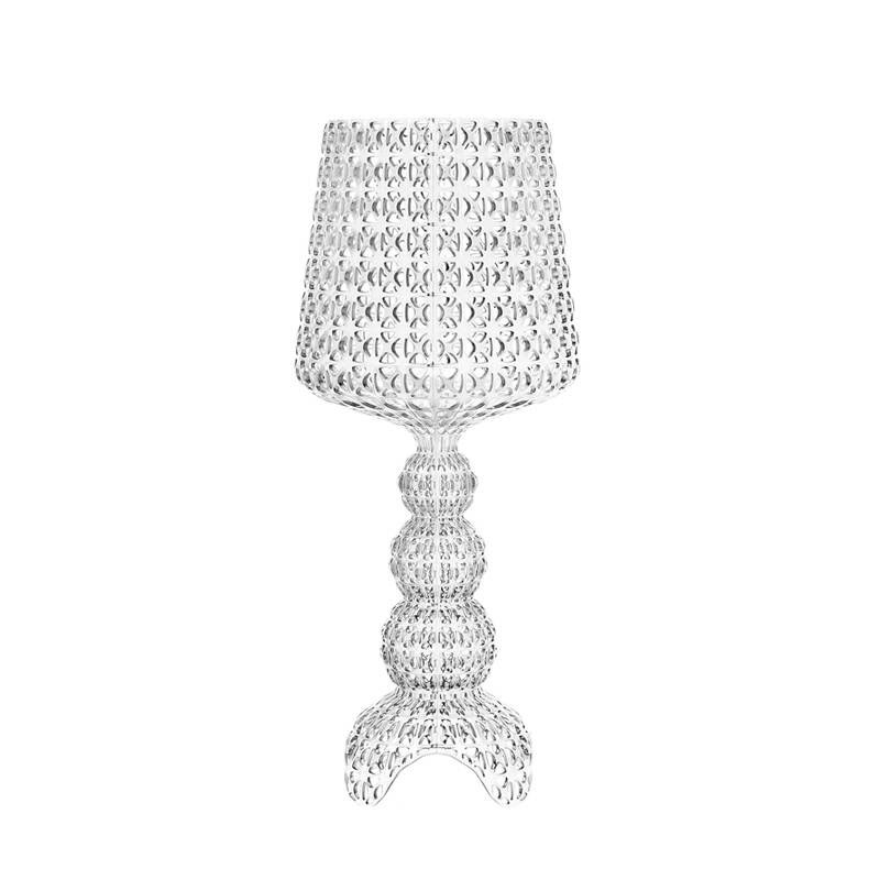 Angers Nantes Cholet Saumur Icones Kartell kabuki transparent lampe a poser cristal Ferruccio Laviani 1