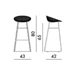 Angers Nantes Cholet Saumur Icones Kartell tabouret Smatrik cristal transparent Chrome Tokujin Yoshioka 5