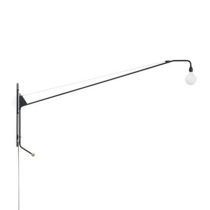 Angers Nantes Cholet Saumur Icones Objet Vitra deco Jean Prouve applique avec prise potence noir 