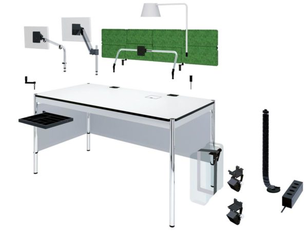 Angers Nantes Cholet Saumur Icones USM Haller Bureau Fenix 175x75 Fritz Haller Paul SCHÄRER 6