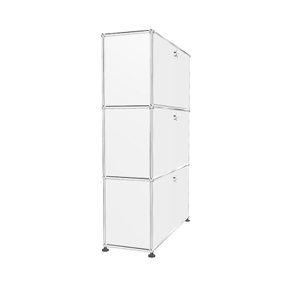 Angers Nantes Cholet Saumur Icones USM Haller Meuble  Console Blanc Pur Fritz Haller Paul SCHÄRER 8