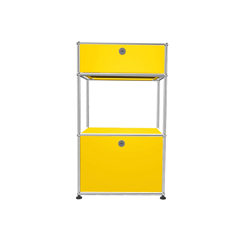 Angers Nantes Cholet Saumur Icones USM Haller Meuble  Jaune Or Fritz Haller Paul SCHÄRER 