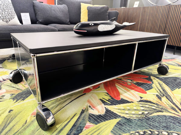 Angers Nantes Cholet Saumur Icones USM Haller table basse Fenix noir graphite nero ingo roue double Fritz Haller Paul SCHÄRER 3