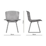 Angers Nantes Cholet Saumur Icones chaise Knoll Harry bertoia 4