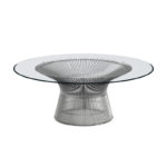 Angers Nantes Cholet Saumur Icones table Basse Knoll Platner Nickel