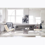Angers Nantes Cholet Saumur Icones table Basse Knoll Platner Nickel 6