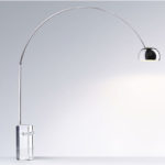 Angers Nantes Cholet Saumur Paris Bordeaux Le Mans Niort Icones Flos Arco K edition limité cristal Achille Castiglioni Lampadaire 60ans 106