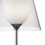 Angers Nantes Cholet Saumur Paris Bordeaux Le Mans Tours Rennes poitiers  Icones Flos K Tribe T 1 Philippe Starck Transparent Chrome lampe de table 3