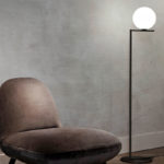 Angers Nantes Cholet Saumur Paris Bordeaux Tours Poitiers Rennes Icones Flos Lampadaire IC Noir Michael Anastassiades 1