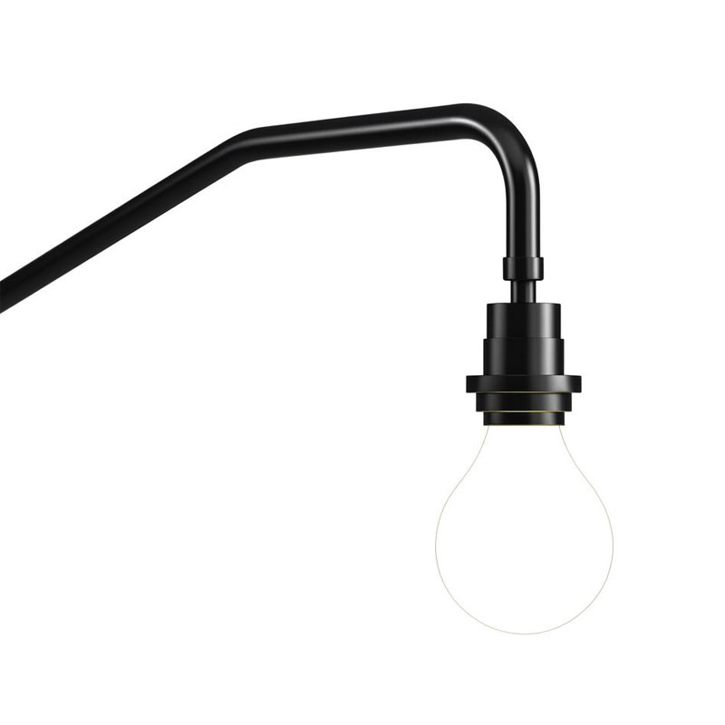 Angers Nantes Cholet Saumur bordeaux paris laval poitiers niort le mans Tours Orleans Icones Jean Prouve Vitra applique avec prise potence noir