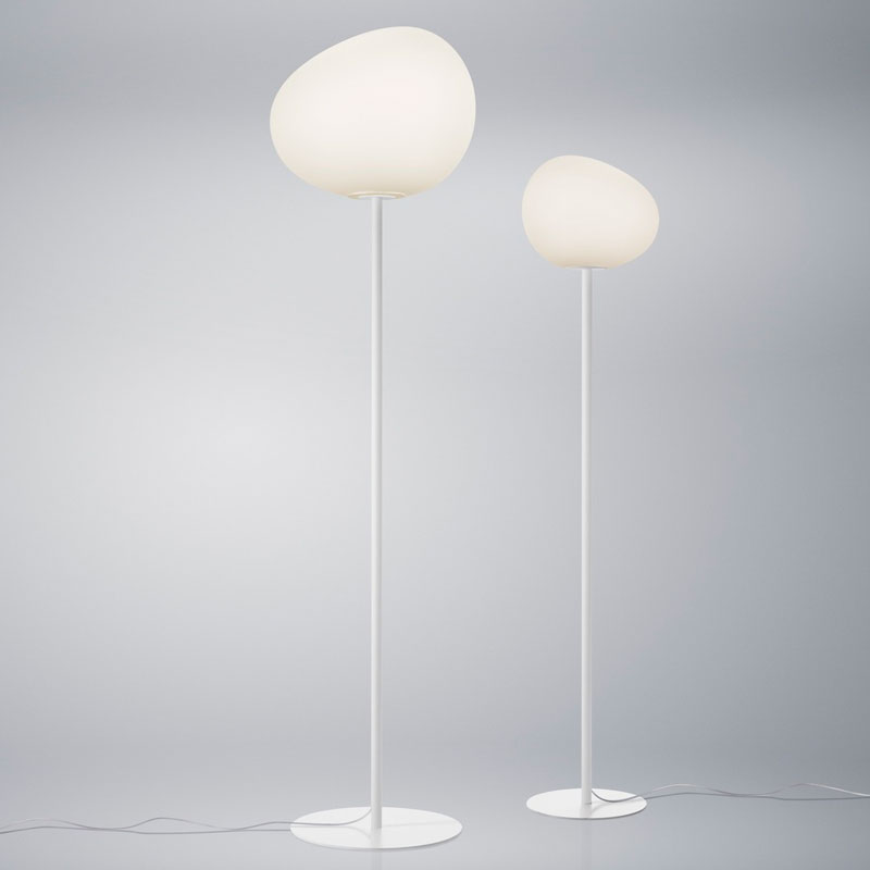 Angers Nantes Cholet Saumur Icones Foscarini Lampadaire Gregg Blanc grande Ludovica et Roberto Palomba 6