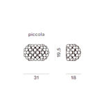 Angers Nantes Cholet Saumur Icones Foscarini applique Caboche luminaire crital transparent Patricia Urquiola 8