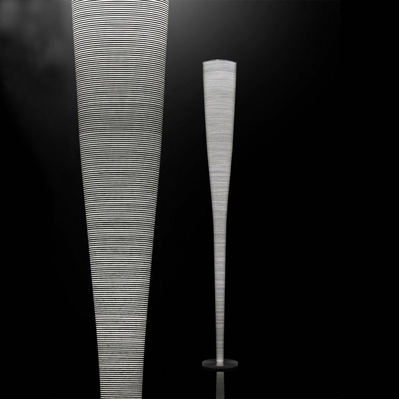 Angers Nantes Cholet Saumur Icones Lampadaire luminaire Foscarini Mite noir led Marc Sadler