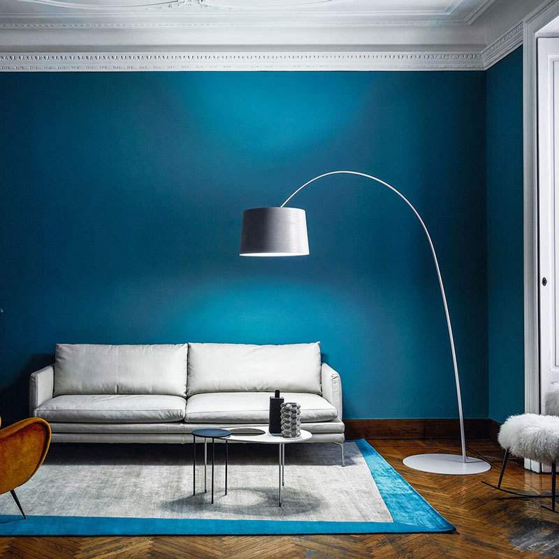 Angers Nantes Cholet Saumur Icones Lampadaire luminaire Foscarini Twiggy blanc  Marc Sadler 3