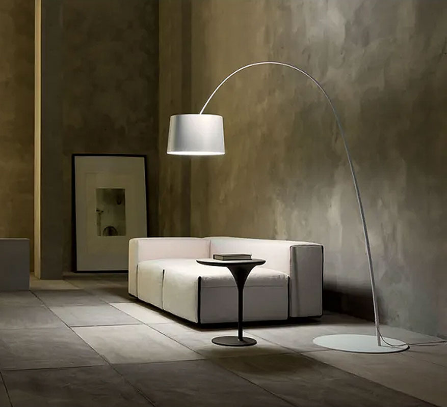 Angers Nantes Cholet Saumur Icones Lampadaire luminaire Foscarini Twiggy blanc  Marc Sadler 5
