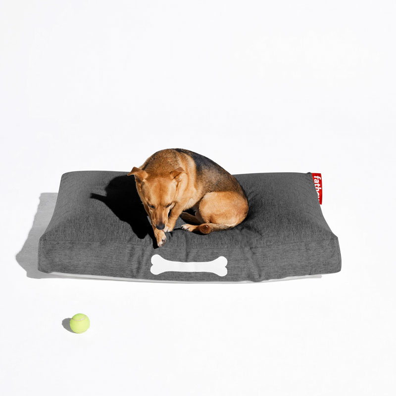 Angers Nantes Cholet Saumur Icones Fatboy Doggielounge large mobilier indoor Thunder Grey dog chien 6