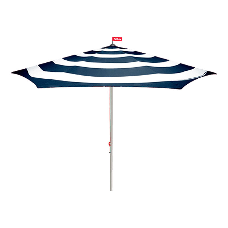 Angers Nantes Cholet Saumur Icones Fatboy Parasol mobilier exterieur Outdoor Dark Blue Bleu Stripsol