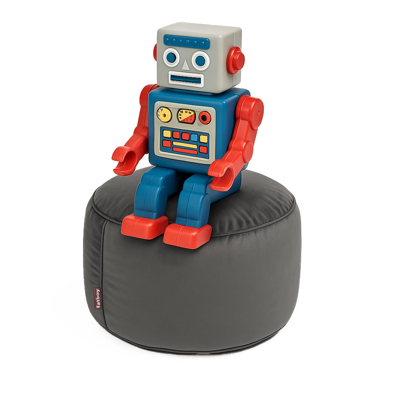 Angers Nantes Cholet Saumur Icones Fatboy Point Velvet mobilier indoor velour Taupe 0