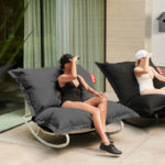 Angers Nantes Cholet Saumur Icones Fatboy Pouf Original Stonewash mobilier exterieur Outdoor Rock Grey Jukka Setälä 5
