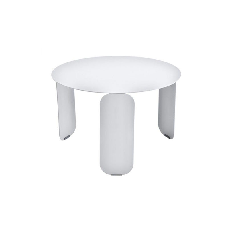 Angers Nantes Cholet Saumur Icones Fermob Bebop 60 table basse gueridon Outdoor mobilier exterieur Blanc Coton Tristan Lohner 0
