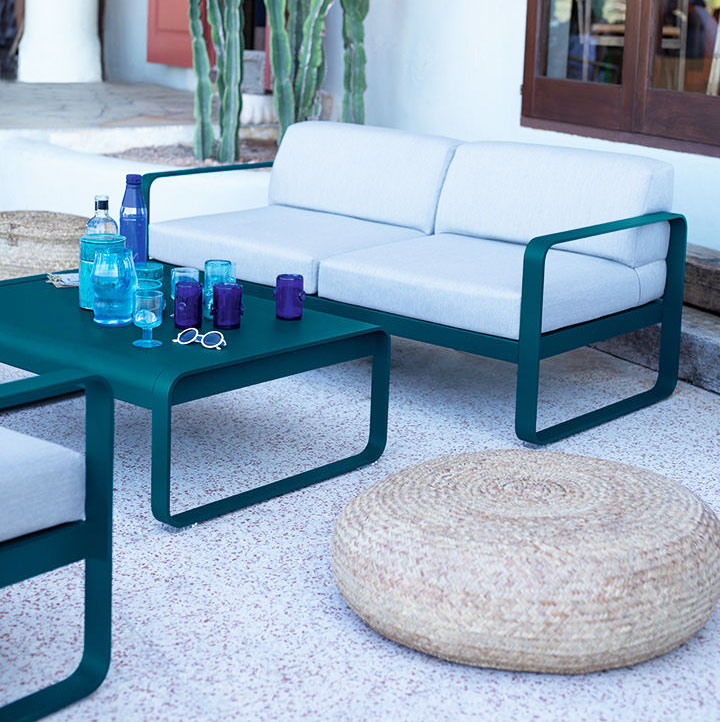 Angers Nantes Cholet Saumur Icones Fermob Canapé Outdoor mobilier exterieur Bellevie acapulco Pagnon & Pelhaître 2 places 3