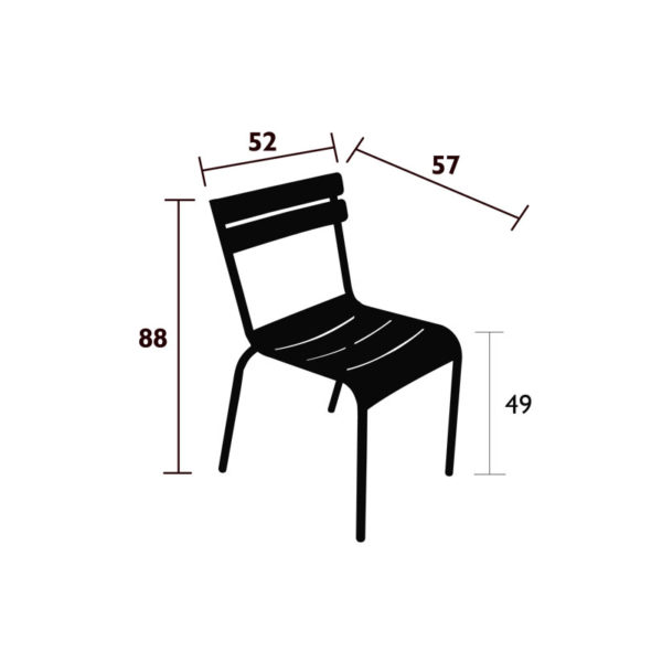 Angers Nantes Cholet Saumur Icones Fermob Chaise Outdoor mobilier exterieur menthe glacial Sofia frederic 5