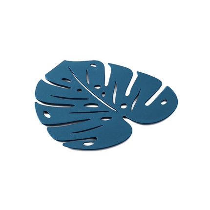 Angers Nantes Cholet Saumur Icones Fermob dessous de plat monstera bleu acapulco outdoor accesoire objet 0