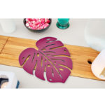 Angers Nantes Cholet Saumur Icones Fermob dessous de plat monstera cerise noir outdoor accesoire objet 2
