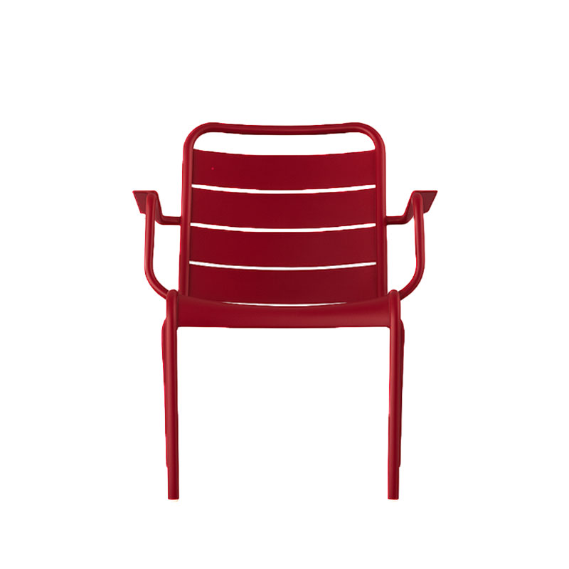 Angers Nantes Cholet Saumur Icones Fermob fauteuil bas Outdoor mobilier exterieur rouge piment Sofia frederic 20