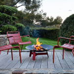 Angers Nantes Cholet Saumur Icones Fermob fauteuil bas Outdoor mobilier exterieur rouge piment Sofia frederic 8