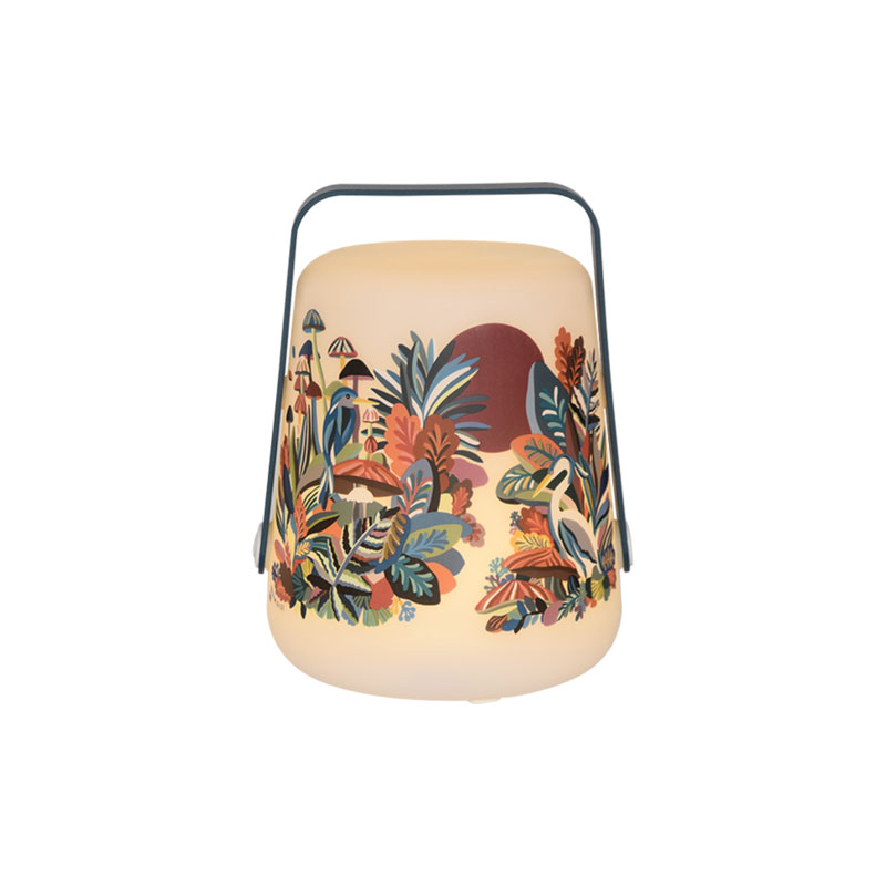 Angers Nantes Cholet Saumur Icones Fermob lampe Balad edition limitée Batterie 25 outdoor carbone Tristan Lohner X Leona Rose 3