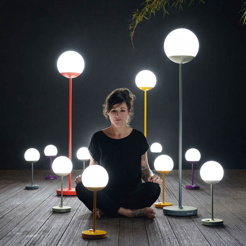 Angers Nantes Cholet Saumur Icones Fermob lampe Moon 40 outdoor carbone Tristan Lohner 6