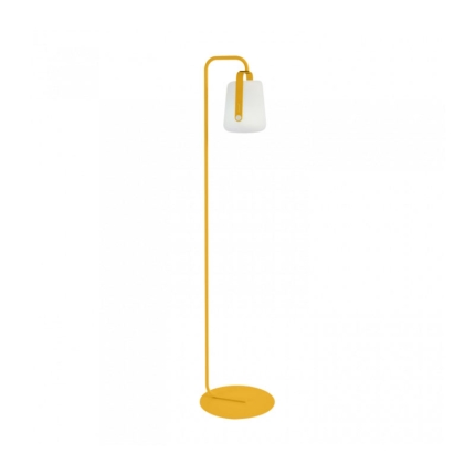 Angers Nantes Cholet Saumur Icones Fermob pied lampe Balad Batterie 25 outdoor jaune miel Tristan Lohner 