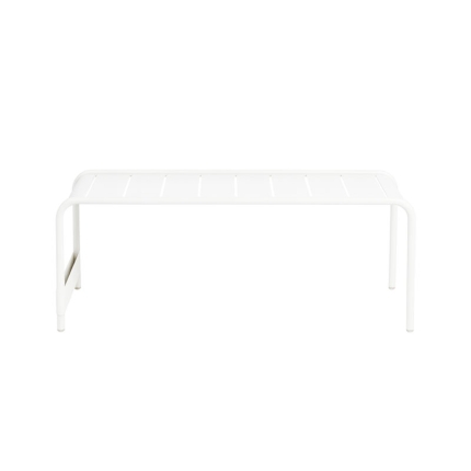 Angers Nantes Cholet Saumur Icones Fermob repose pied table basse Outdoor mobilier exterieur Blanc coton Sofia frederic 0