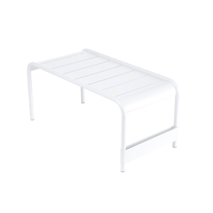 Angers Nantes Cholet Saumur Icones Fermob repose pied table basse Outdoor mobilier exterieur Blanc coton Sofia frederic 52