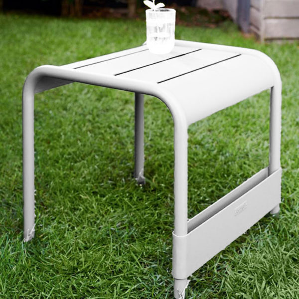 Angers Nantes Cholet Saumur Icones Fermob repose pied table basse Outdoor mobilier exterieur Blanc coton Sofia frederic 6