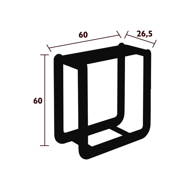 Angers Nantes Cholet Saumur Icones Fermob repose porte buches Outdoor mobilier exterieur reglisse studio Fermob 8