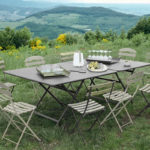 Angers Nantes Cholet Saumur Icones Fermob table de repas 190 Outdoor mobilier exterieur Carac tere gris orage Studiofermob 5