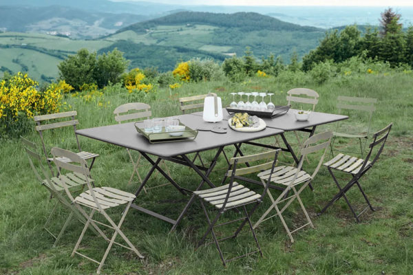 Angers Nantes Cholet Saumur Icones Fermob table de repas 190 Outdoor mobilier exterieur Carac tere gris orage Studiofermob 5