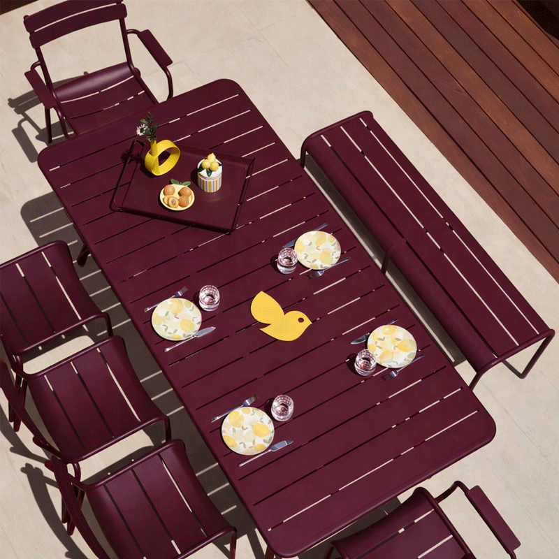 Angers Nantes Cholet Saumur Icones Fermob table de repas 207 Outdoor mobilier exterieur Luxembour Frédéric Sofia 02